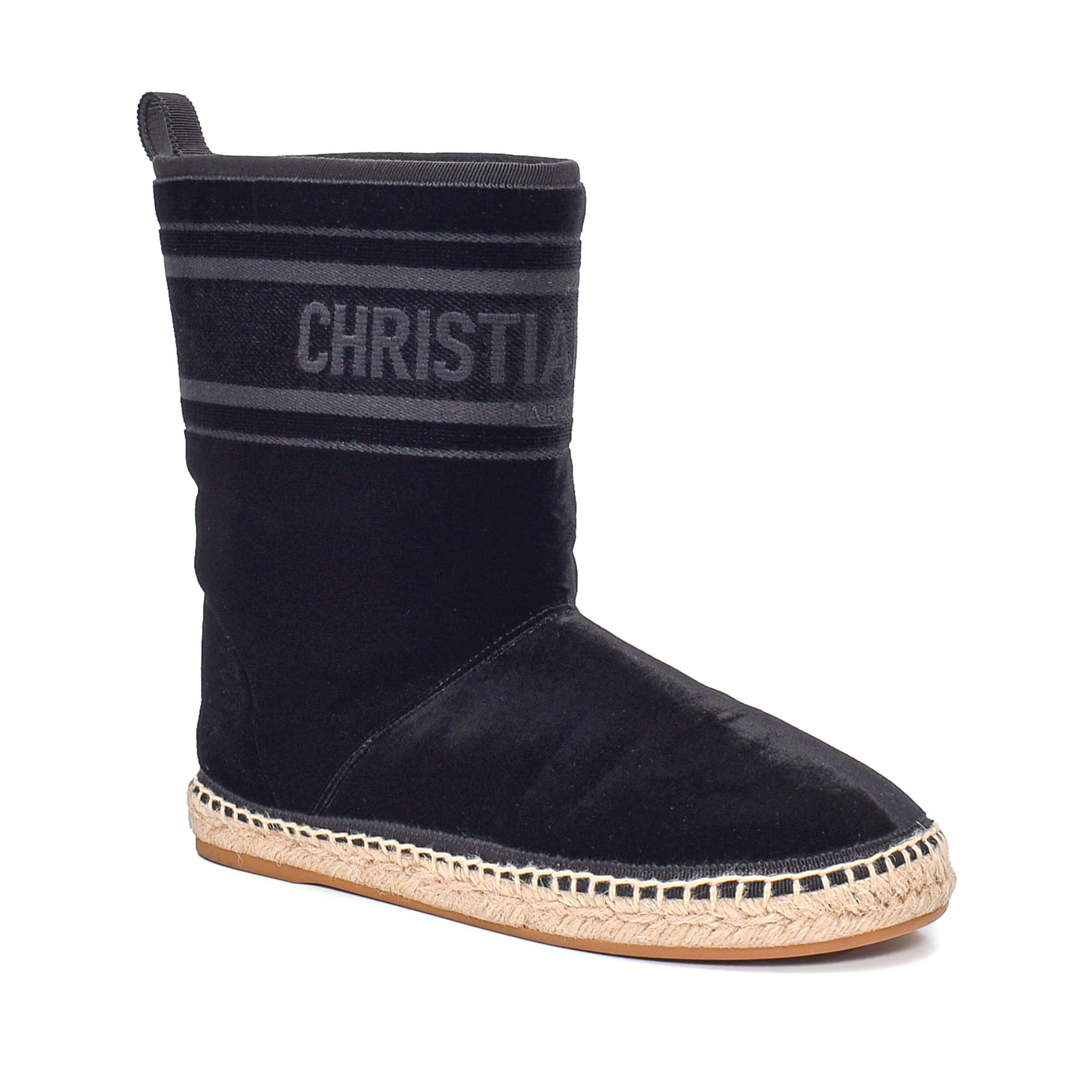 Christian Dior - Black Velvet  Chez Moi Boots